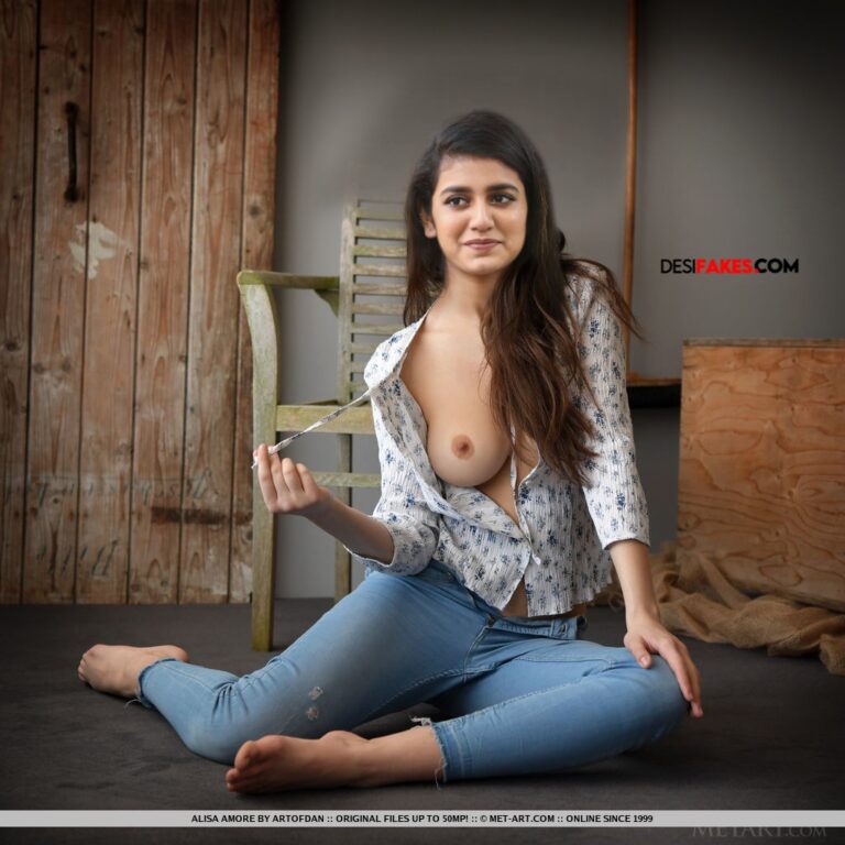 Actress Priya Prakash Varrier Boobs Press Sex Photos Desi Fakes Edit Work