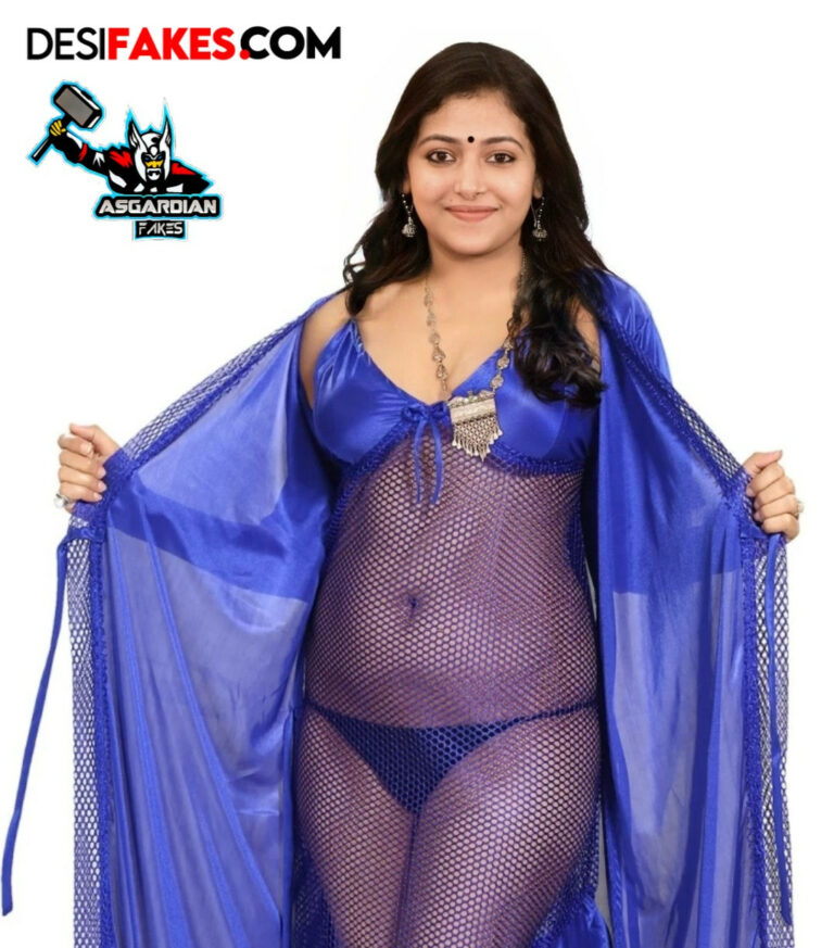 Anu Sithara First Night Nude Hot Blue Lingerie Strip Tease Pic Desi Fakes Edit Work