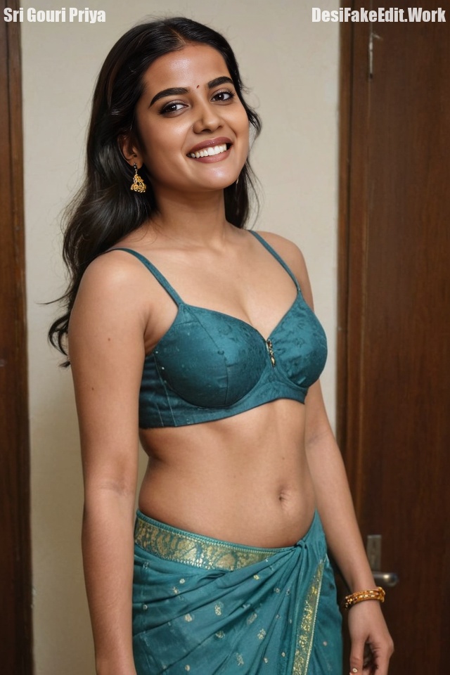 Sri Gouri Priya Dress Removed Photos Tv Actress Boob Show 10012620320c